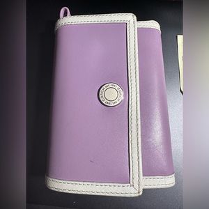 Lavender coach wallet